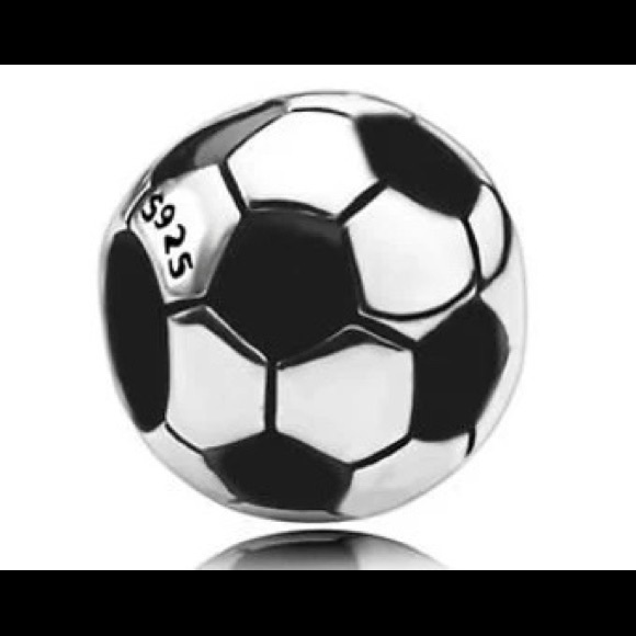 Pandora Soccer Ball Charm - Picture 1 of 2